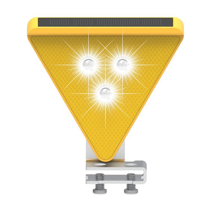 C2A Solar Flash LED Strobe Warning Light, C2A(White Light), C2A(Yellow Light)