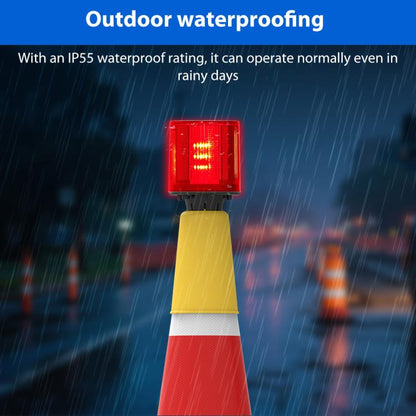 C3 Solar Traffic Light Roadblock Warning Light, C3(Metal Bracket), C3(Plastic Sleeve)