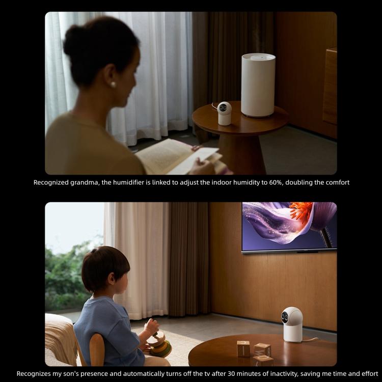 Original Xiaomi Mijia Smart Camera 4 9X Zoom Edition Baby Pet AI Facial Recognition Gesture Call Two-way Voice Camera For Mi Home APP, Xiaomi Mijia Smart Camera 4