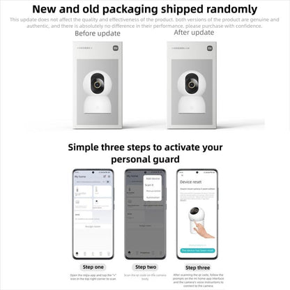 Original Xiaomi Smart Camera 4 4K Dual-band Wi-Fi 6 8MP HDR AI Tracking Night Vision Two-Way Audio Home Security Baby Monitor Pet Camera, Xiaomi Smart Camera 4 4K
