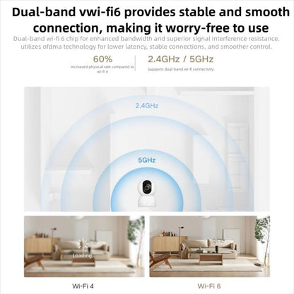 Original Xiaomi Smart Camera 4 4K Dual-band Wi-Fi 6 8MP HDR AI Tracking Night Vision Two-Way Audio Home Security Baby Monitor Pet Camera, Xiaomi Smart Camera 4 4K