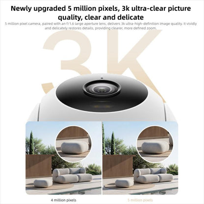 Original Xiaomi Outdoor Camera 4C 3K Full Color Night Vision 5MP IP66 Human Tracking Sound And Light Warning Voice Call Camera, Xiaomi Outdoor Camera 4C 3K