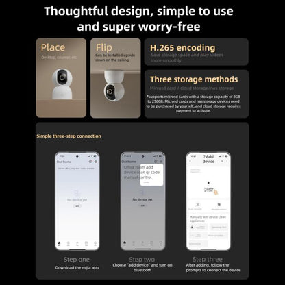 Original Xiaomi Smart Camera 4C 3.5K AI Detection 6MP Full Color Night Vision WiFi 6 Home Security Camera, Xiaomi Smart Camera 4C 3.5K