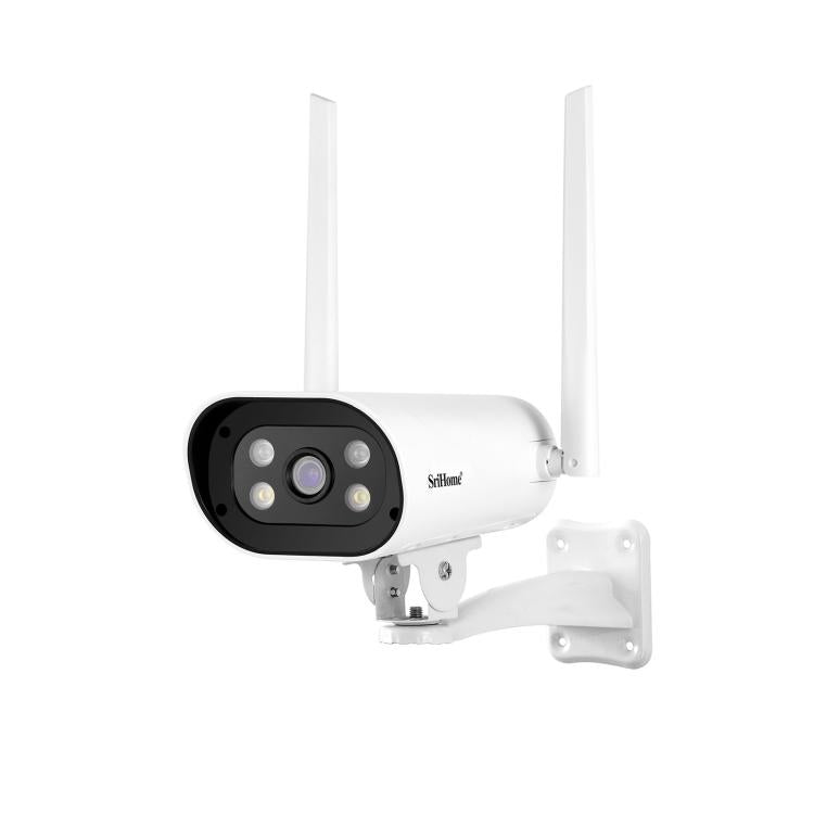 SriHome NVS001-IPC037 2MP HD 4-CH NVR WiFi IP Camera Kit, EU Plug, US Plug, UK Plug, AU Plug