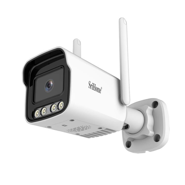 SriHome NVS001-IPC065 5MP 4-CH NVR WiFi IP Camera Kit, EU Plug, US Plug, UK Plug, AU Plug