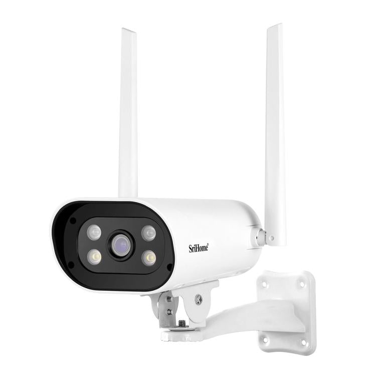 Srihome SH037 5MP Outdoor Waterproof Security HD Camera, Supports Two-Way Audio and Color Night Vision, SH037, 5MP