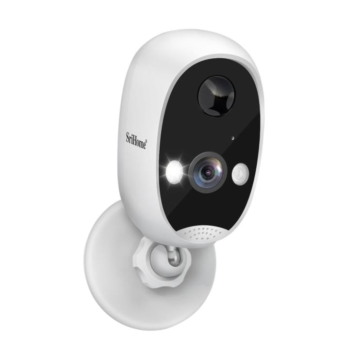 SriHome DH054+DH002+DH008 4MP HD Smart WiFi Video PIR Visual Doorbell Set, DH054+DH002+DH008