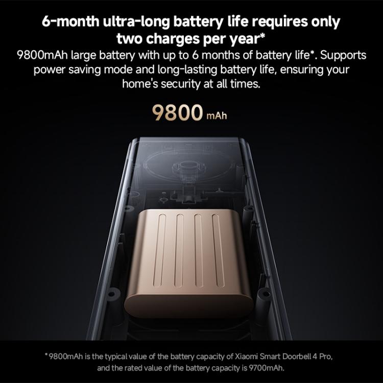 Original Xiaomi Smart Doorbell 4 Pro, Xiaomi Smart Doorbell 4 Pro