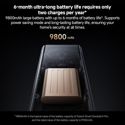 Original Xiaomi Smart Doorbell 4 Pro, Xiaomi Smart Doorbell 4 Pro