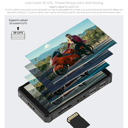 FEELWORLD PS6 5.5 inch OLED Vertical Horizontal Camera Field Video Monitor Touch Screen 4K HDMI-compatible, US Plug, EU Plug, UK Plug, AU Plug