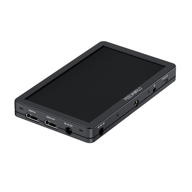FEELWORLD T6 6 inch Camera Field Video Monitor Aluminium Housing 4K HDMI-compatible 1920x1080 IPS, T6