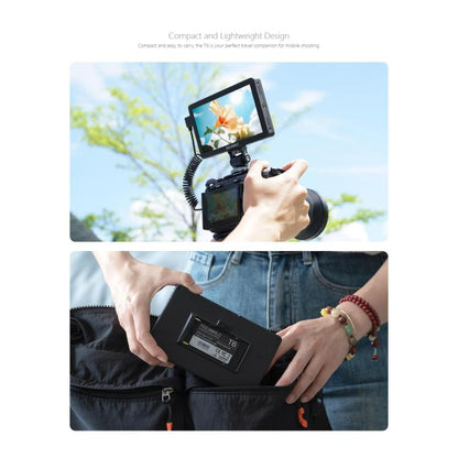 FEELWORLD T6 6 inch Camera Field Video Monitor Aluminium Housing 4K HDMI-compatible 1920x1080 IPS, T6