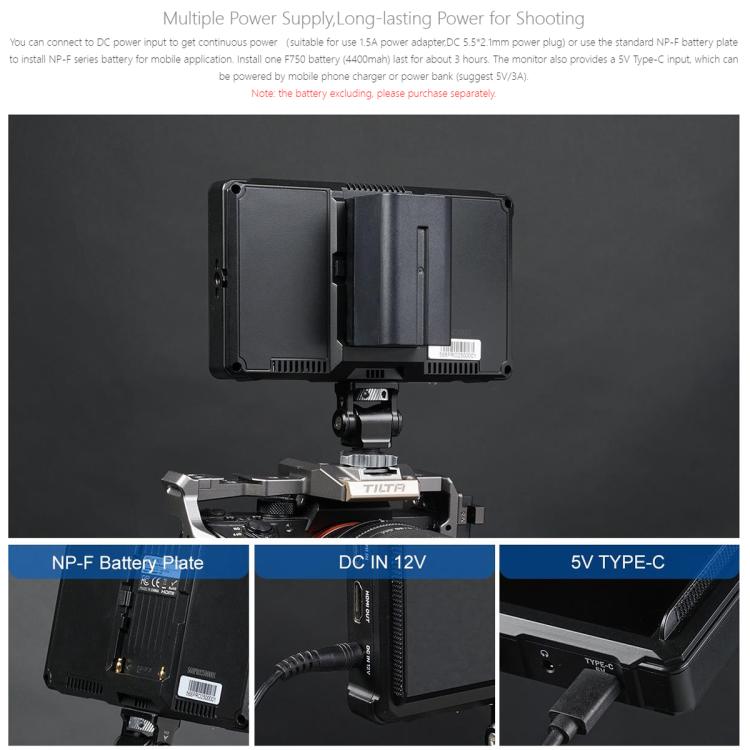 FEELWORLD FW568 Pro 6-inch 1200nit High Bright Camera DSLR Monitor 4K HDMI 60Hz IPS Screen, FW568 Pro