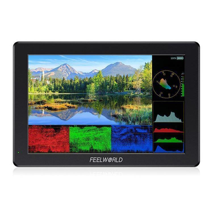 FEELWORLD T7 Pro 7-inch 2000nit Camera Field Video Monitor Aluminium Housing 4K 1920 x 1200 HDMI-compatible IPS Screen, T7 Pro