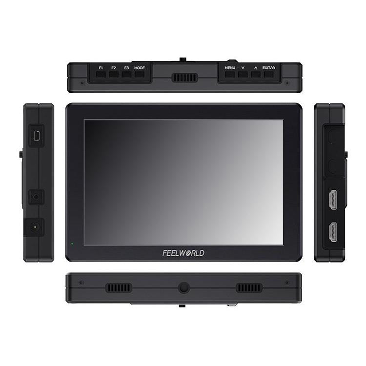 FEELWORLD T7 Pro 7-inch 2000nit Camera Field Video Monitor Aluminium Housing 4K 1920 x 1200 HDMI-compatible IPS Screen, T7 Pro