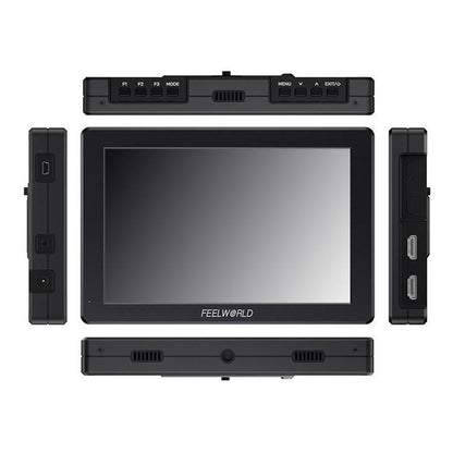 FEELWORLD T7 Pro 7-inch 2000nit Camera Field Video Monitor Aluminium Housing 4K 1920 x 1200 HDMI-compatible IPS Screen, T7 Pro