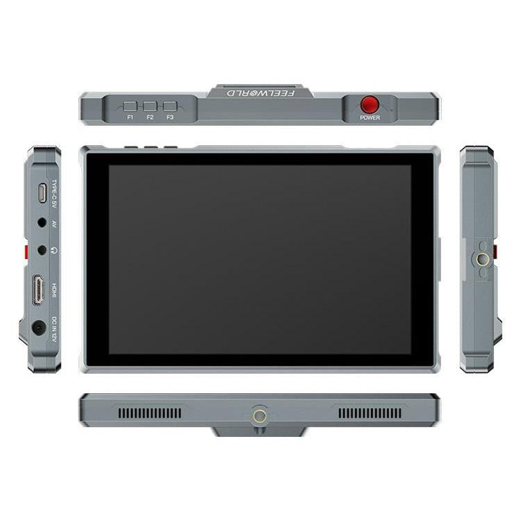 FEELWORLD FW759 Pro 7-inch Touch Screen Camera Field Video Monitor 4K HDMI-compatible 1280 x 800 IPS Screen, FW759 Pro