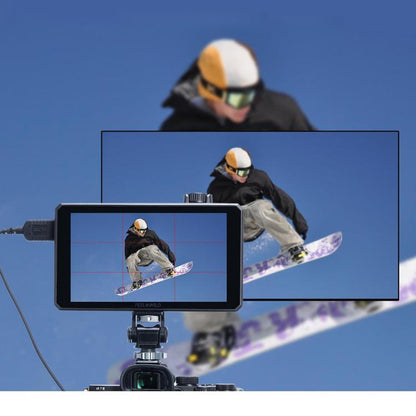 FEELWORLD SC6 6-inch 1500nit High Brightness Aluminium Filed Camera Video Monitor 3G SDI 4K HDMI-compatible 60Hz 1920 x 1080 IPS Screen, SC6
