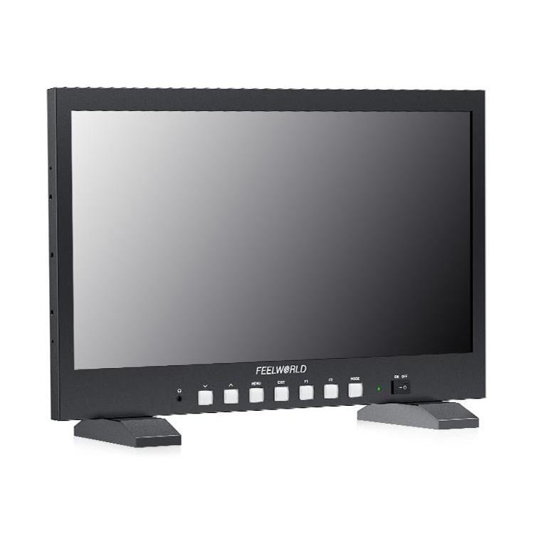 FEELWORLD FVM215-1000 21.5-inch Professional Production Broadcast Monitor High Brightness 1000nit Full HD IPS 4K 60Hz HDMI-compatible 3G-SDI Screen, UK Plug, US Plug, AU Plug, EU Plug