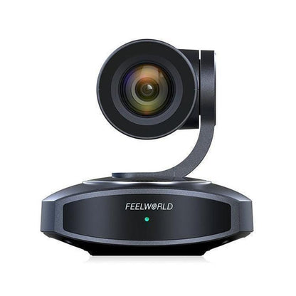 FEELWORLD 4K10X 4K PTZ Camera 10X Optical Zoom AI Tracking HDMI-compatible USB IP Remote Control, UK Plug, US Plug, EU Plug, AU Plug