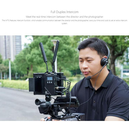 FEELWORLD WT1S 4K Wireless Video Transmission System SDI + Dual HDMI-compatible Full Duplex Intercom Live Streaming, WT1S