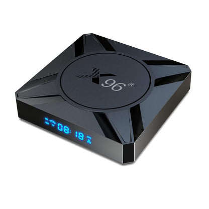 X96 M300 Android 14 Smart TV Box with Remote Control, Amlogic S905X5M Quad-Core, 4GB+32GB