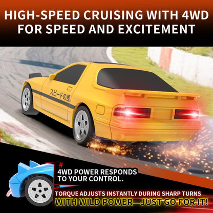 JJR/C C8827 A Q Version Full Scale 4WD Drift Remote Control Car, Standard Version, Gyroscope Version