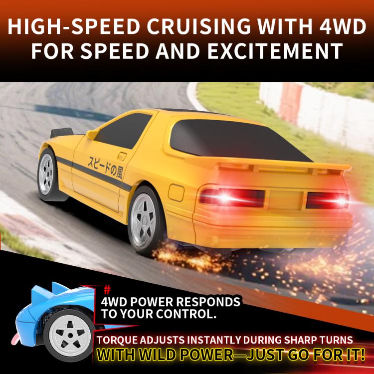 JJR/C C8827 B Q Version Full Scale 4WD Drift Remote Control Car, Standard Version, Gyroscope Version
