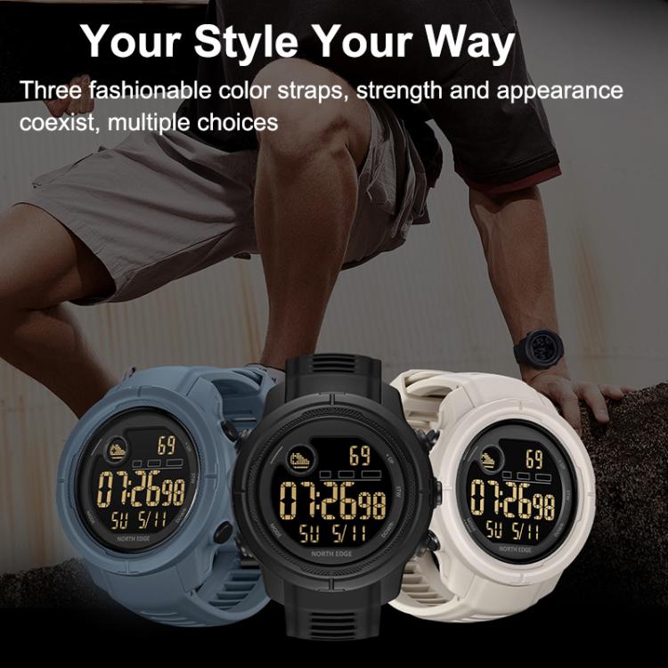 NORTH EDGE MARS 5 Outdoor Men Smart Sports Watch Support Heart Rate / Blood Oxygen Monitoring