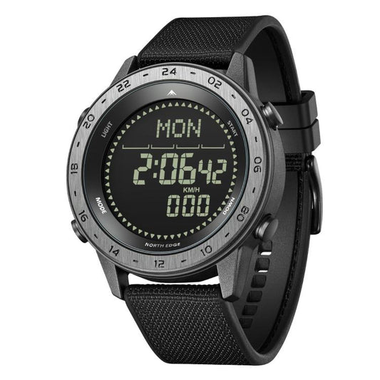 NORTH EDGE TANK 3 Outdoor Waterproof Men Sports Watch Support Pedometer and Compass