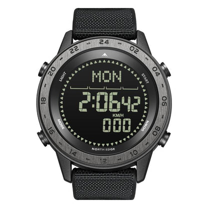 NORTH EDGE TANK 3 Outdoor Waterproof Men Sports Watch Support Pedometer and Compass