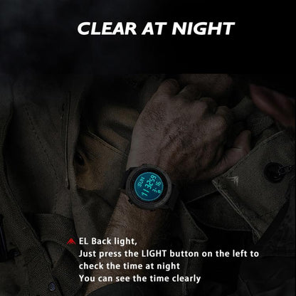 NORTH EDGE TANK 3 Outdoor Waterproof Men Sports Watch Support Pedometer and Compass