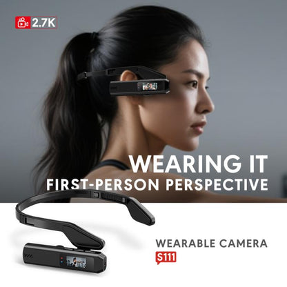 S111 2.7K 110-degree Wide Head-Mounted Sports Camera