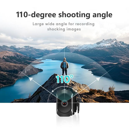 S111 2.7K 110-degree Wide Head-Mounted Sports Camera