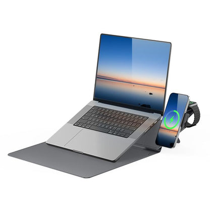 DUX DUCIS AirQ Series Multifunctional Wireless Charging Laptop Sleeve, For 13.6-14.2 inch, For 15-16 inch