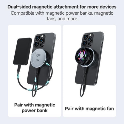 YCE-V195J USB-C / Type-C to PD3.0, HD2.1, USB3.2, 3.5mm, M.2 NVMe Magnetic Hard Drive Enclosure, YCE-V195J