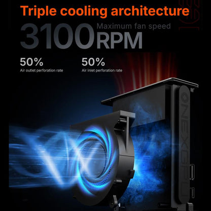 ONE-NETBOOK ONEXGPU Lite AMD Radeon RX 7600M XT 8GB Pocket Graphics Card Dock, ONEXGPU Lite