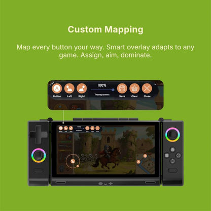 ONE-NETBOOK Sugar 1 Dual Screen Handheld Game Console, Android 14 Snapdragon G3 Gen3, 16GB+512GB