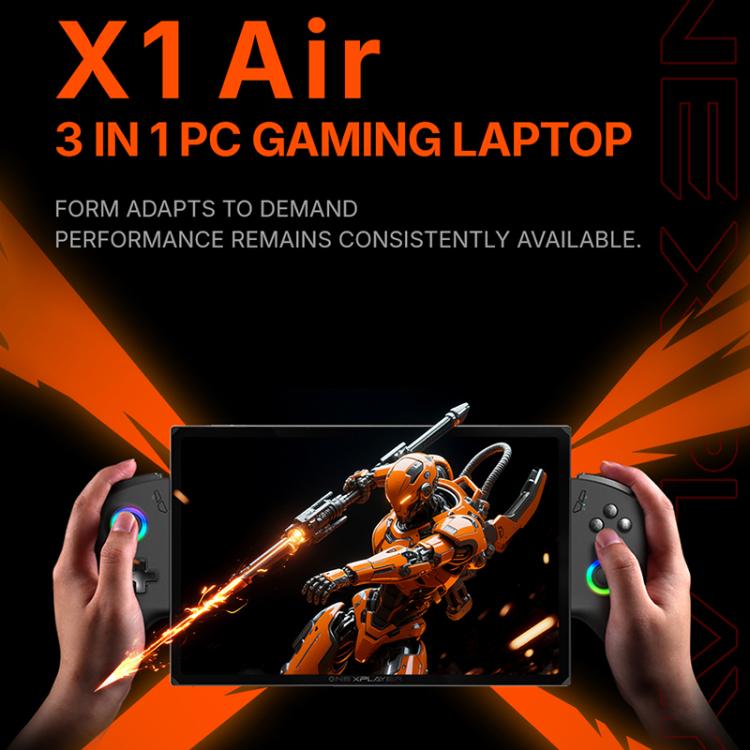 ONE-NETBOOK OneXPlayer X1 Air 10.95 inch Handheld Game Console, Windows 11 Intel Core Ultra 5 228V, 32GB+512GB, 32GB+1TB