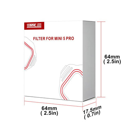 For DJI Mini 5 Pro STARTRC Camera Lens Filter, CPL, NIGHT, 3 in 1 CPL ND16/64, 4 in 1 CPL ND8/32/128, 4 in 1 CPL ND16/64 NIGHT, 6 in 1 Mixed Filter