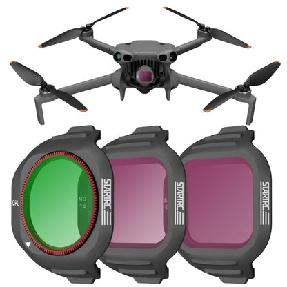 For DJI Mini 5 Pro STARTRC Camera Lens Filter, CPL, NIGHT, 3 in 1 CPL ND16/64, 4 in 1 CPL ND8/32/128, 4 in 1 CPL ND16/64 NIGHT, 6 in 1 Mixed Filter