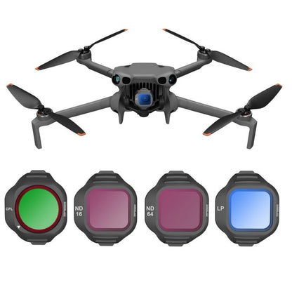 For DJI Mini 5 Pro STARTRC Camera Lens Filter, CPL, NIGHT, 3 in 1 CPL ND16/64, 4 in 1 CPL ND8/32/128, 4 in 1 CPL ND16/64 NIGHT, 6 in 1 Mixed Filter