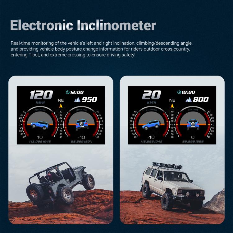F11 Upgraded Version Multi-functional LCD HD OBD2 GPS Display, F11 Upgraded Version