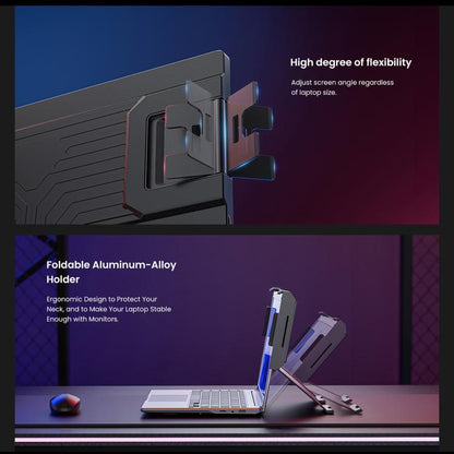 Leo 14 14 inch Expanded Display Dual Portable Monitor, US Plug, UK Plug, EU Plug