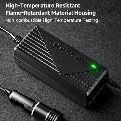 220V to 12V 10A Car to Home Converter Dedicated Inverter for Car Refrigerator, Plug Type: EU Plug