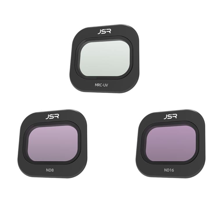 For DJI Mini 5 Pro JSR KB Series Drone Camera Lens Filter, MCUV, CPL, ND8, ND16, ND32, ND64, ND128, ND256, STAR, NIGHT, Black Mist 1/4, 3 in 1 UV ND8/16, 3 in 1 ND8/32/128, 4 in 1 CPL ND8-32, 4 in 1 ND8-64, 6 in 1 ND8-64 UV CPL, 8 in 1 Mixed Filter