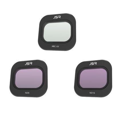 For DJI Mini 5 Pro JSR KB Series Drone Camera Lens Filter, MCUV, CPL, ND8, ND16, ND32, ND64, ND128, ND256, STAR, NIGHT, Black Mist 1/4, 3 in 1 UV ND8/16, 3 in 1 ND8/32/128, 4 in 1 CPL ND8-32, 4 in 1 ND8-64, 6 in 1 ND8-64 UV CPL, 8 in 1 Mixed Filter