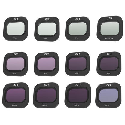 For DJI Mini 5 Pro JSR KB Series Drone Camera Lens Filter, MCUV, CPL, ND8, ND16, ND32, ND64, ND128, ND256, STAR, NIGHT, Black Mist 1/4, 3 in 1 UV ND8/16, 3 in 1 ND8/32/128, 4 in 1 CPL ND8-32, 4 in 1 ND8-64, 6 in 1 ND8-64 UV CPL, 8 in 1 Mixed Filter