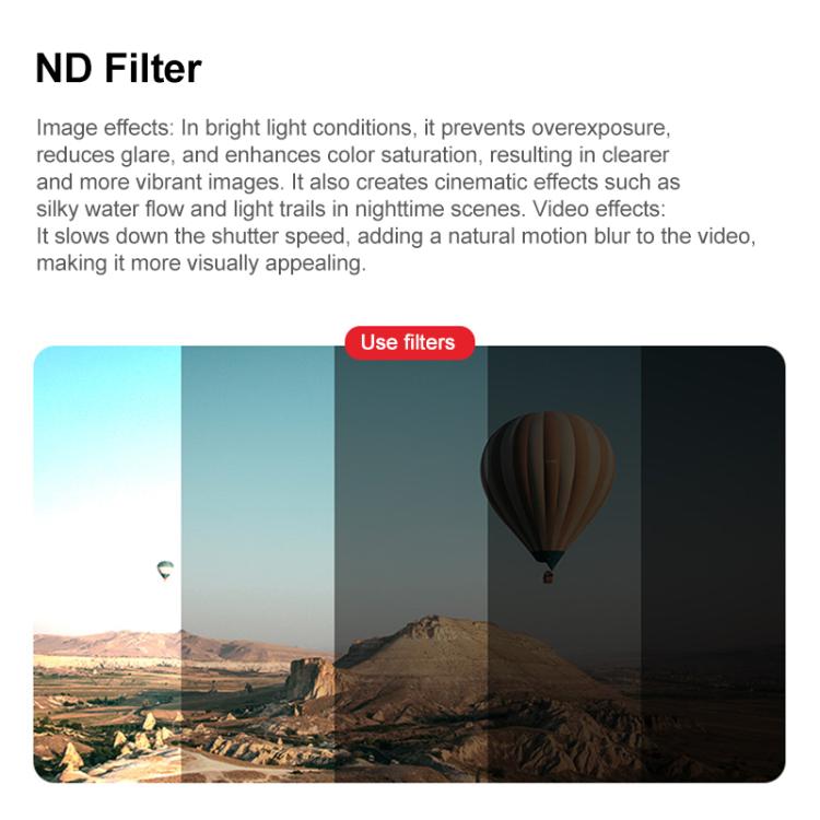 For DJI Mini 5 Pro JSR KB Series Drone Camera Lens Filter, MCUV, CPL, ND8, ND16, ND32, ND64, ND128, ND256, STAR, NIGHT, Black Mist 1/4, 3 in 1 UV ND8/16, 3 in 1 ND8/32/128, 4 in 1 CPL ND8-32, 4 in 1 ND8-64, 6 in 1 ND8-64 UV CPL, 8 in 1 Mixed Filter