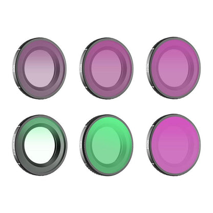 For DJI Osmo Nano Sunnylife Camera Lens Filter, Black Mist 1/4, CPL, MCUV, ND8, ND16, ND32, ND64, ND8PL, ND16PL, ND32PL, ND64PL, 3 in 1 Light Shadow, 3 in 1 Mixed Filter, 4 in 1 Mixed Filter, 4 in 1 ND, 4 in 1 NDPL, 6 in 1 Mixed Filter